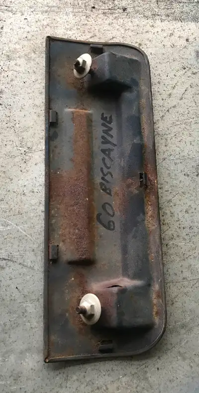 1959-1969 CHEVROLET FULL SIZE CAR, RADIO DELETE, GOOD CONDITION WITH NUTS, $75.00, ALSO HAVE MANY PI...
