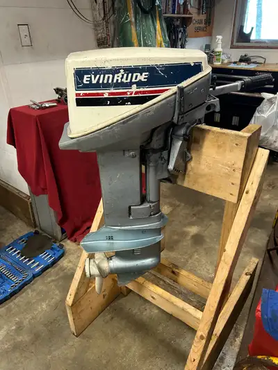 1983 evinrude 9.9hp outboard for sale, in decent shape and runs great. Has been fully serviced and i...