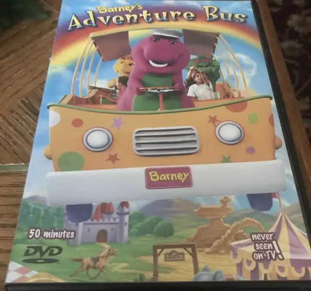 Barneys Adventure Bus - (DVD) By Barney  in CDs, DVDs & Blu-ray in Oshawa / Durham Region - Image 2