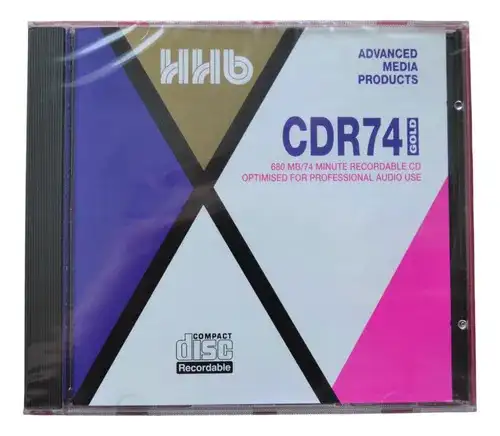 HHB Gold CD-R74 680 MB/74 Min CD-R Set64595458859649120