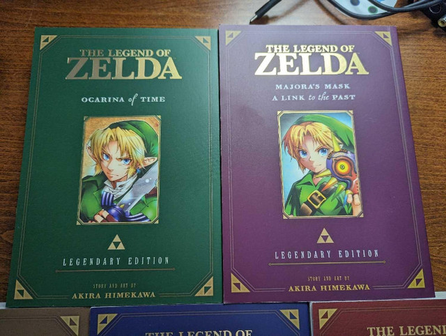 New! Zelda Manga! 5 Books! in Comics & Graphic Novels in Cowichan Valley / Duncan