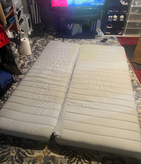IKEA futon foldable futon double size mattress