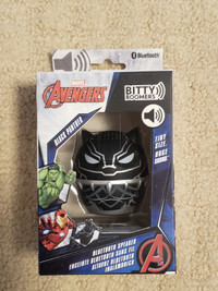Bitty Boomers Avengers Black Panther Speaker (new unopened)