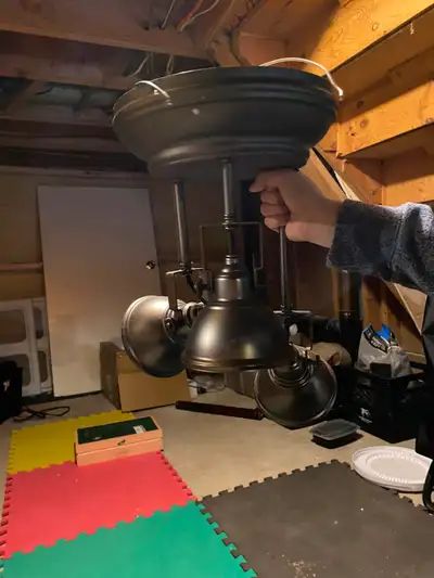 Ceiling Light 3 bulbs., View more