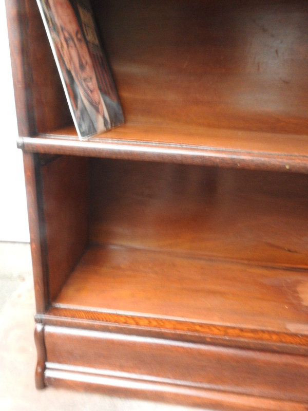 antique oak barrister bookcase oversized tall and deep sections in Bookcases & Shelving Units in Hamilton - Image 2