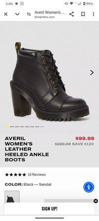 Doc Martens Averil Boots Womens Size 10