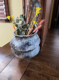 Vintage hand made flower pots 