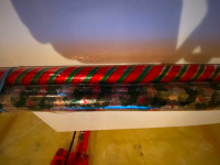 Cellophane Wrap (2 Christmas and 1 Clear)