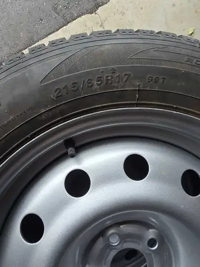 I'm selling a set of four Sailun Winter Tires, size 215/65R17, mounted and balanced on brand new ste...