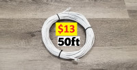 50FT ETHERNET CABLE NEW! CAT5E INTERNET