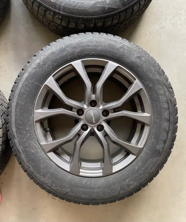 Bridgestone Blizzak DM-V2 225/65R17 + DAI Alloy Rims 5x110 in Tires & Rims in Ottawa - Image 4