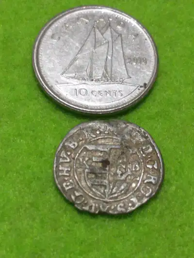 1604(?) Mátyás II medieval Hungary silver denar, View more