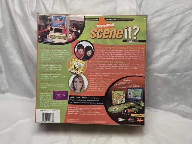 Scene It DVD triva family Game new