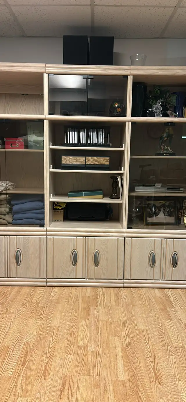 Wall Unit *Reduced! Great Price! in Hutches & Display Cabinets in Mississauga / Peel Region - Image 2