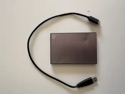 Seagate 1TB External HD, View more