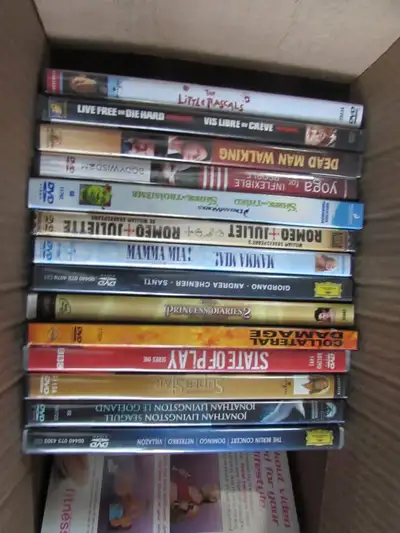 DVD/bluray movies- from 50 cents!, View more