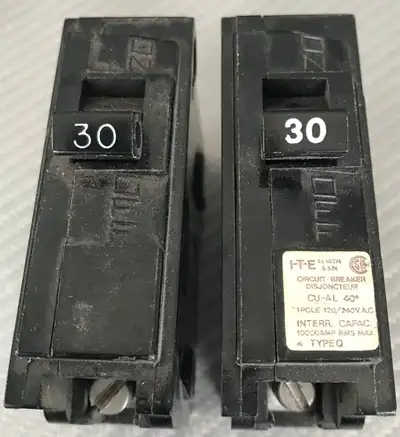 ITE Breaker type Q 30 amp single pole READ DESCRIPT, View more