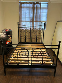 Double/full bed frame, ikea 