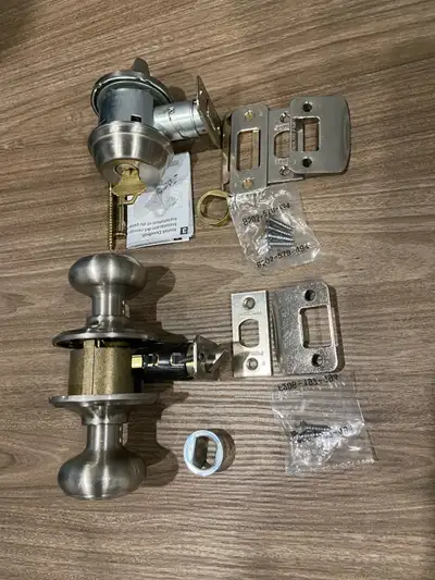 Door handle with deadbolt , View more