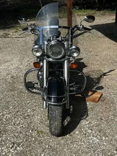 Very good used condition. Excellent starter or intermediate cruiser. Runs great...electric start on...