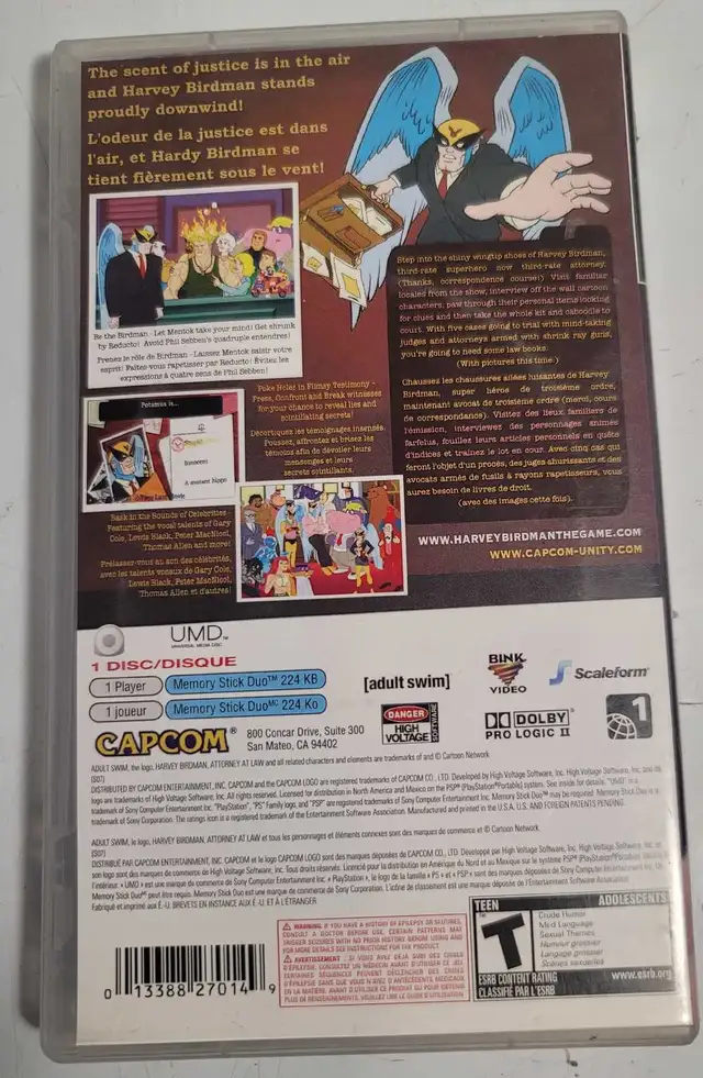 Harvey Birdman PSP in Sony PSP & Vita in Barrie - Image 3