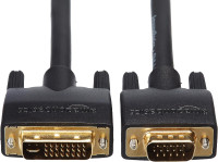 Amazon Basics DVI-I to VGA Cable – 6-feet