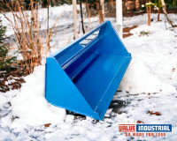 Skid Steer Snow Push Bucket 84"