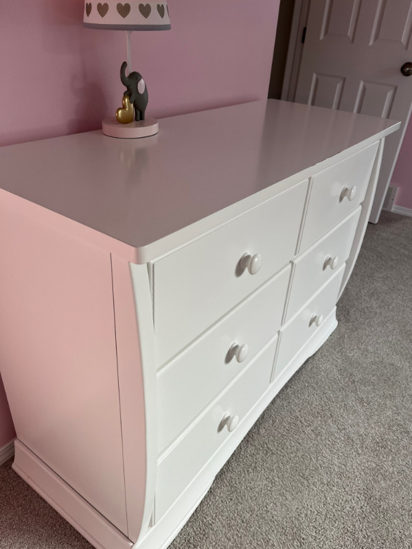 Charlie 6 Drawer Double Baby Dresser - Great Condition in Dressers & Wardrobes in Calgary - Image 3
