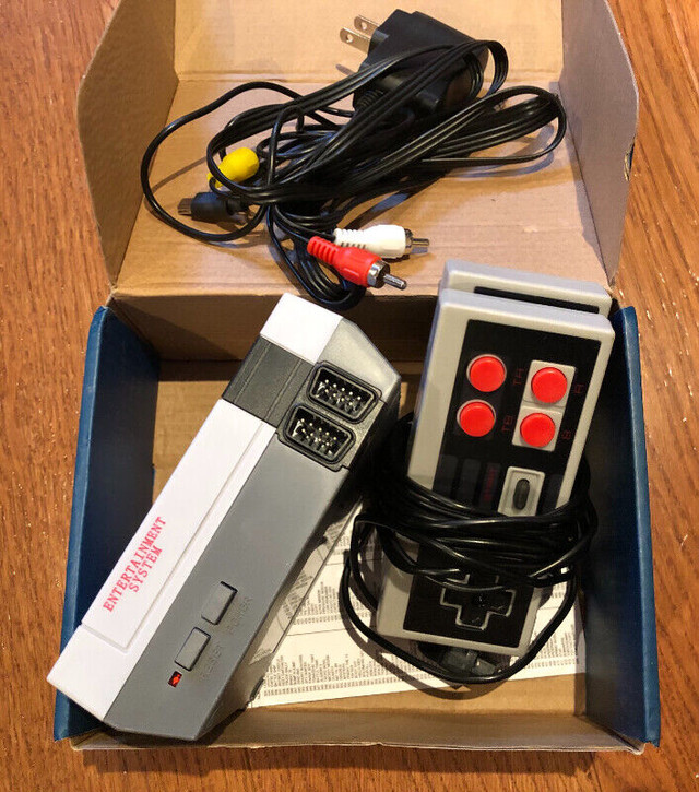 RETRO MINI NINTENDO NES VIDEO GAME SYSTEM CONSOLE in Older Generation in Moncton - Image 2