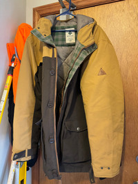 WOODS XXL Parka, Fleece Lined Pants, Eddie Bauer shirt