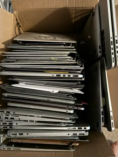 A lot top cases and logic boards MacBooks, View more
