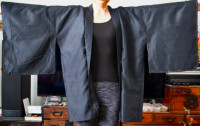 Womens Japanese HAORI jacket purchased in Japan while there