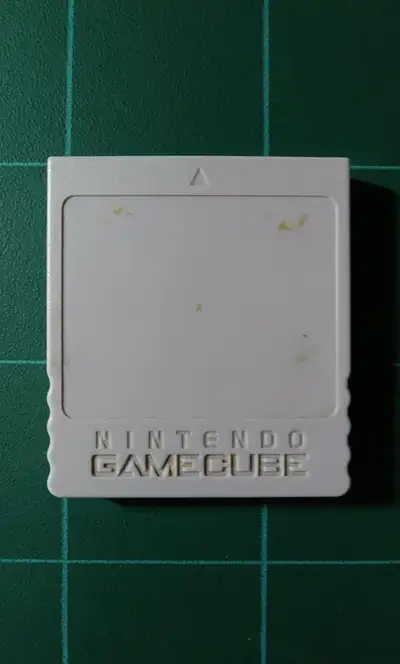 Nintendo Gamecube Official Gray Memory Card Genuine DOL-008 59 Blocks. $15 East Saint John / $3 Ship...