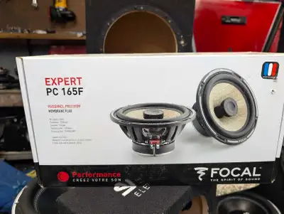 Focal 6.5 car speakers with tweeters, View more