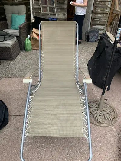 Lafuma Outdoor Lounger, View more