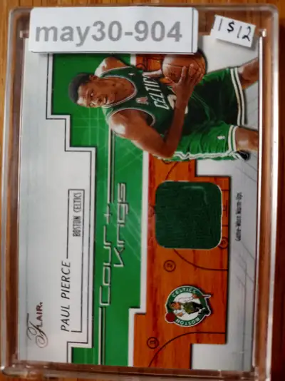 2002-03 Flair Court Kings Game Used #CK-PP Paul Pierce Warm-Ups, View more
