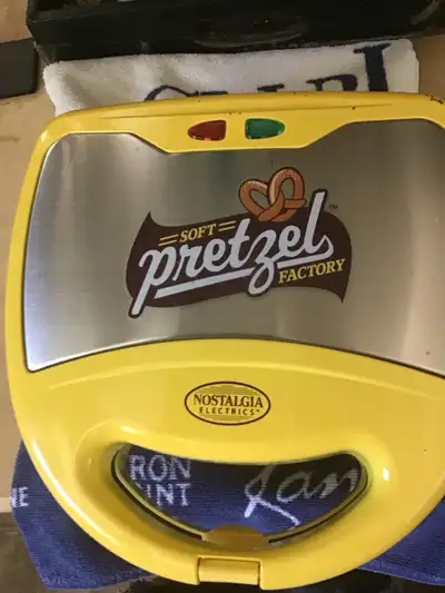 Nostalgia Electrics Stainless Steel 2 in 1 Electric Soft Pretzel, View more