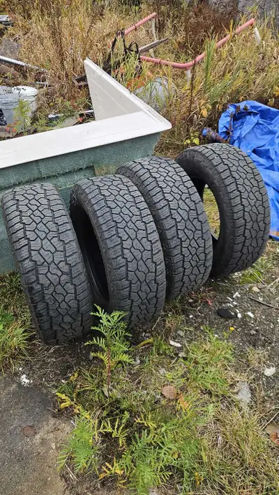 Some life left. P rated 265 70 17