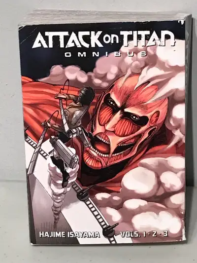 Attack on Titan Omnibus Vol 1 2 3 Manga Comic Book HajimeIsayama, View more