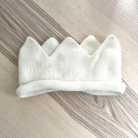Baby Knitted Crown Hat 