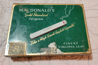Vintage Cigarette Flat tin.