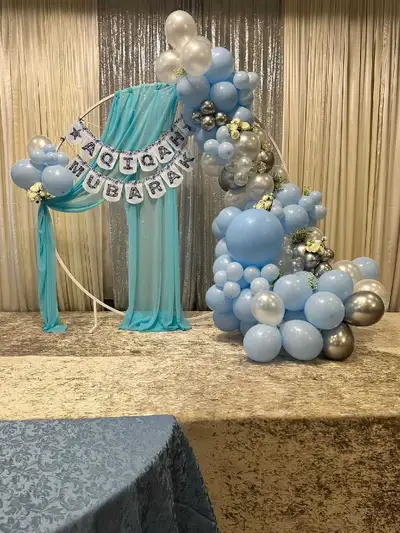 DECORATION FOR BIRTHDAYS, BRIDAL SHOWER, BABY SHOWER,WEDDING, View more