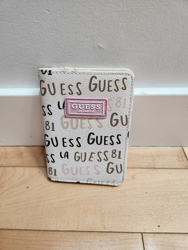 Brand New Guess Passport Holder