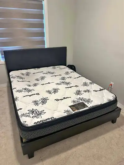 Lit avec matelas neuf jamais utilisé, View more