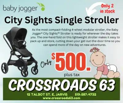 Baby jogger city tour kijiji hotsell