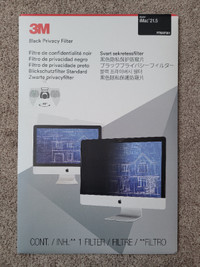 21.5 inch 3M iMac Privacy Screen Filter - Black - PFMAP001