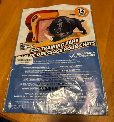 12pk cat training tape, new, View more