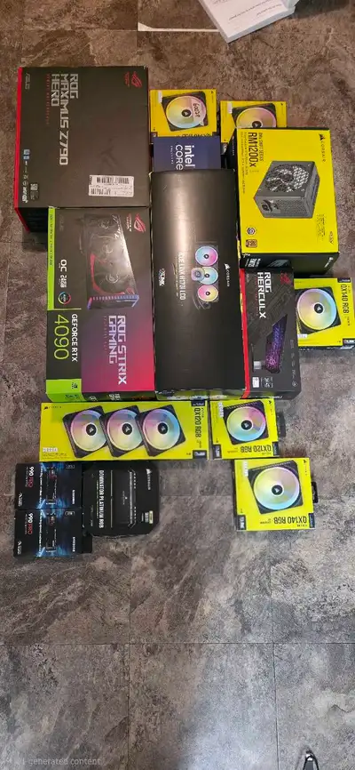 Experience peak performance with this high-end custom gaming desktop featuring top-tier components....