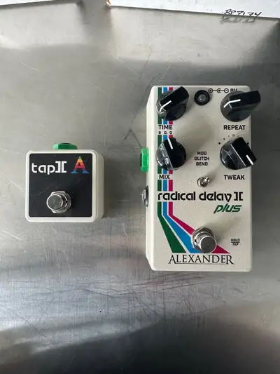 Alexander Pedals Radical Delay II Plus w/ Tap II | Guitar Pedal, View more