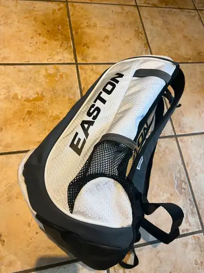 Easton Game Ready youth baseball bag - white/black, View more